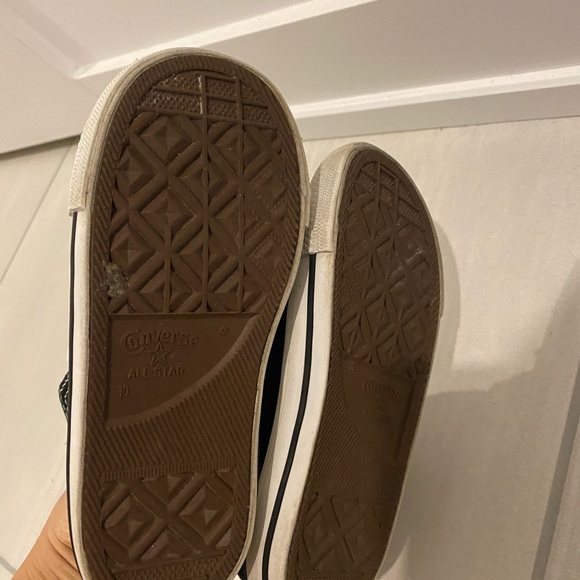 Converse Chuck Taylor All Star Hi Sneaker - Baby / Toddler - Black- size 10 - Picture 4 of 7